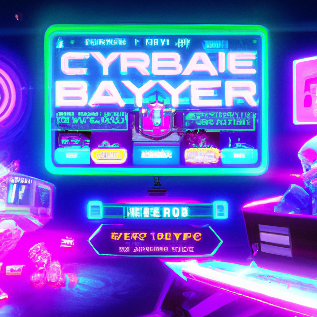 NeonArcade hero: collage of players, pixel HUD, and neon UI